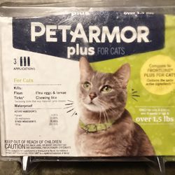 Pet Armor Plus For Cats (Brand New / Never Opened) Thumbnail