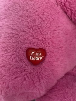 CARE BEARS Cheer Bear 20” 2015 JUMBO LARGE Soft Plush Rainbow Pink Stuffed Animal Thumbnail
