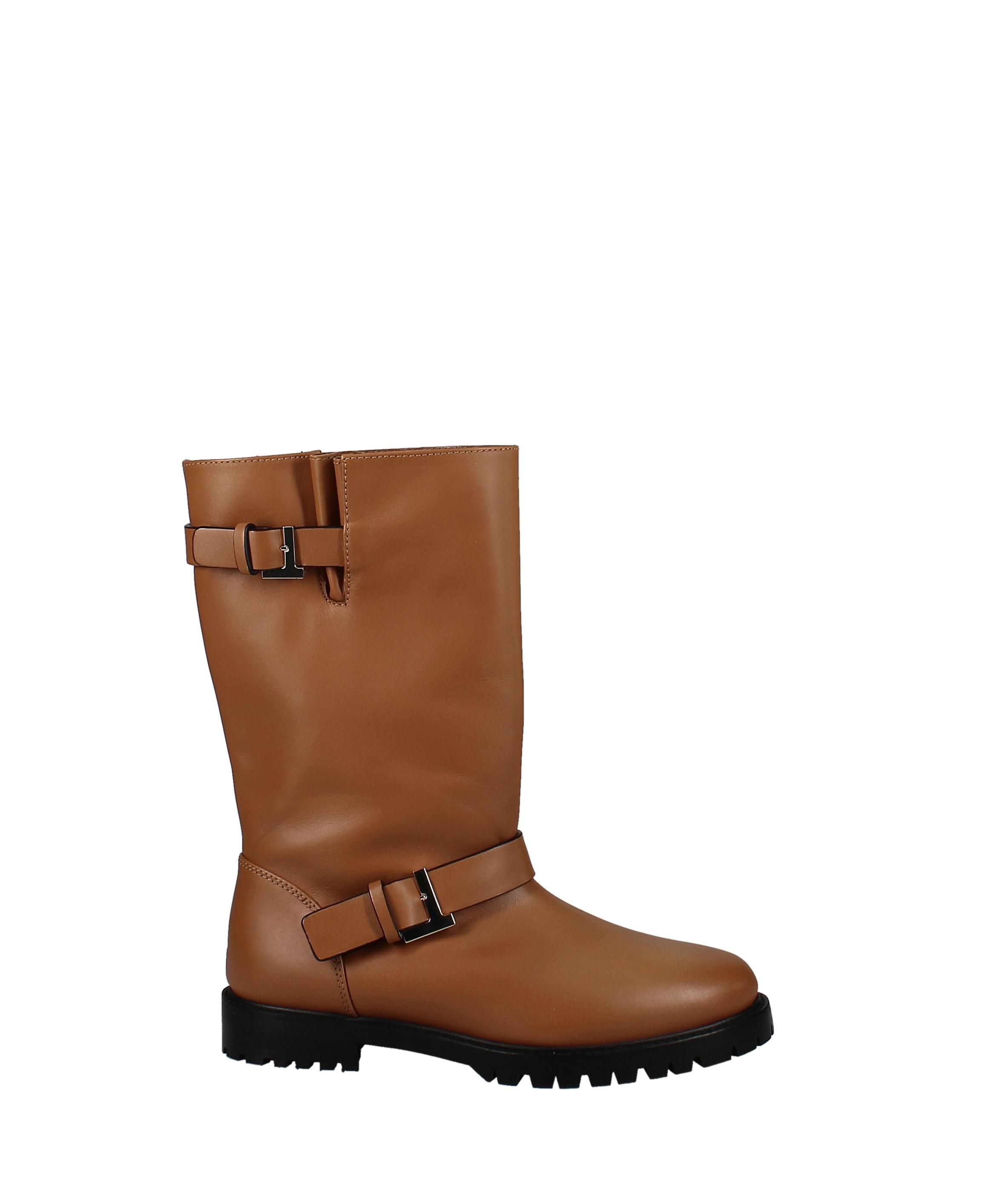 Lafayette 148 | Jordan Moto Leather Boot | Tan | 7 M