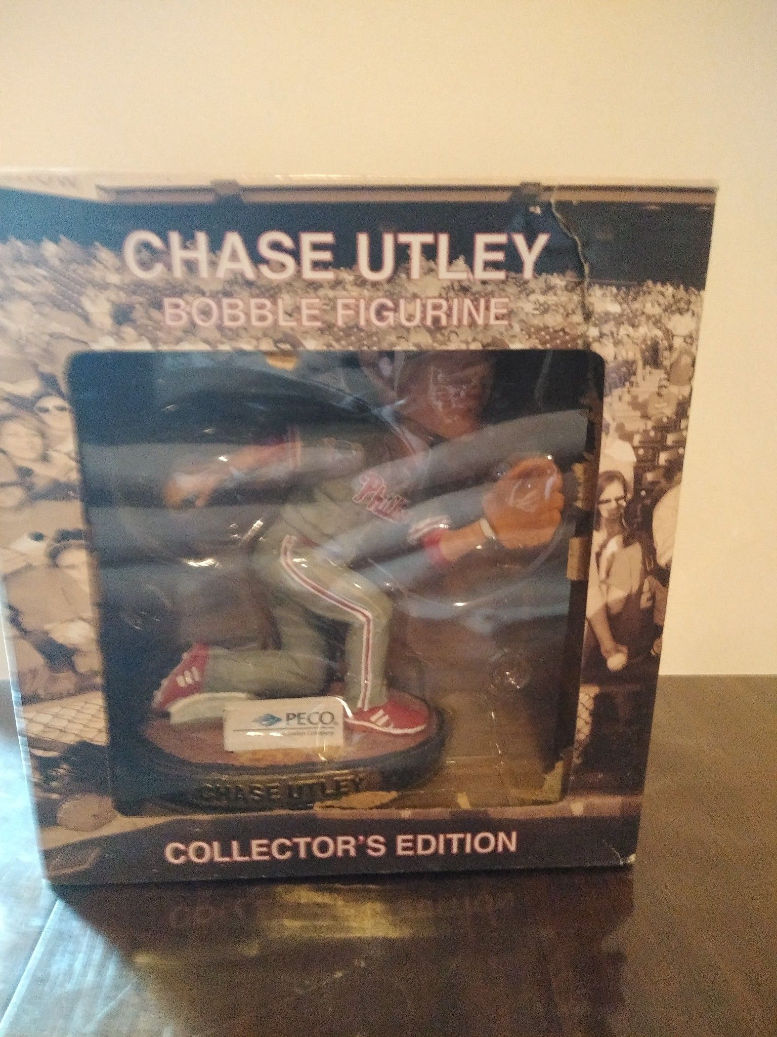 Phillies chase Utley bobblehead in box