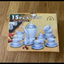 New 15 Piece Tea Set Thumbnail