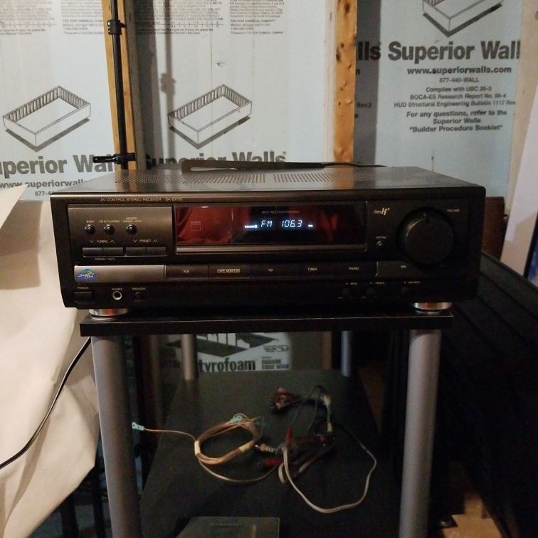 Vintage Technics AV Control Stereo Receiver SA-EX110