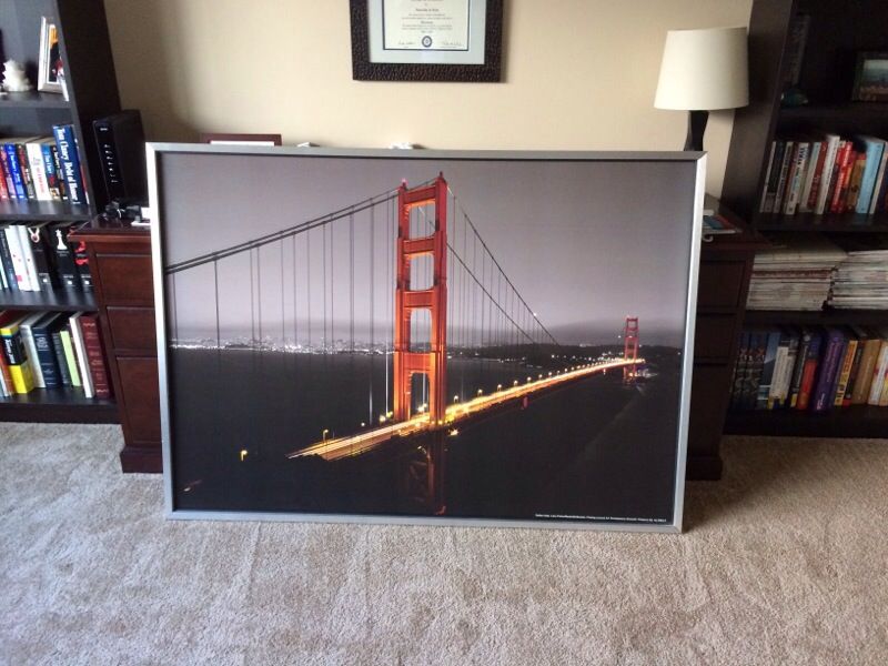 Word gek Vader Isaac Vilshult Picture from IKEA - Golden Gate Bridge for Sale in Lynnwood, WA -  OfferUp