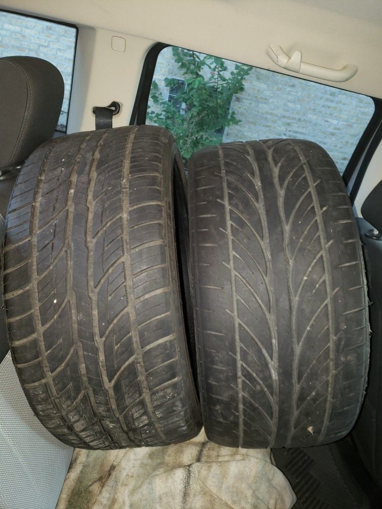 275 35 20 Both Tires For 90.00