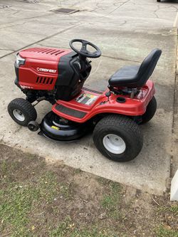 2019 Garage Kept Troybilt Bronco Tractor 42 Inch Riding Lawn Mower Thumbnail