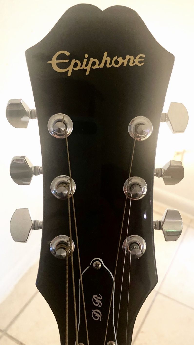 EPIPHONE Acoustic Guitar • Used Once • Excellent Condition