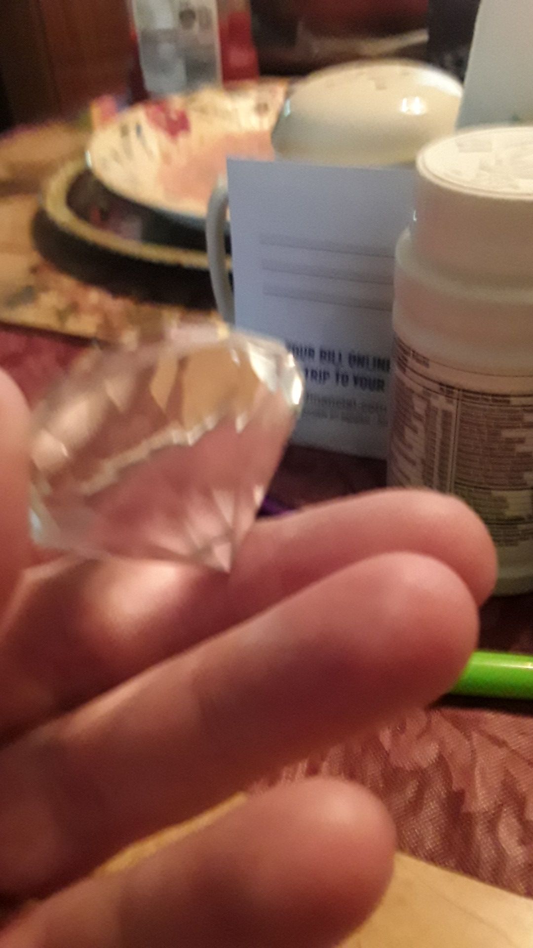 Glass paperweight