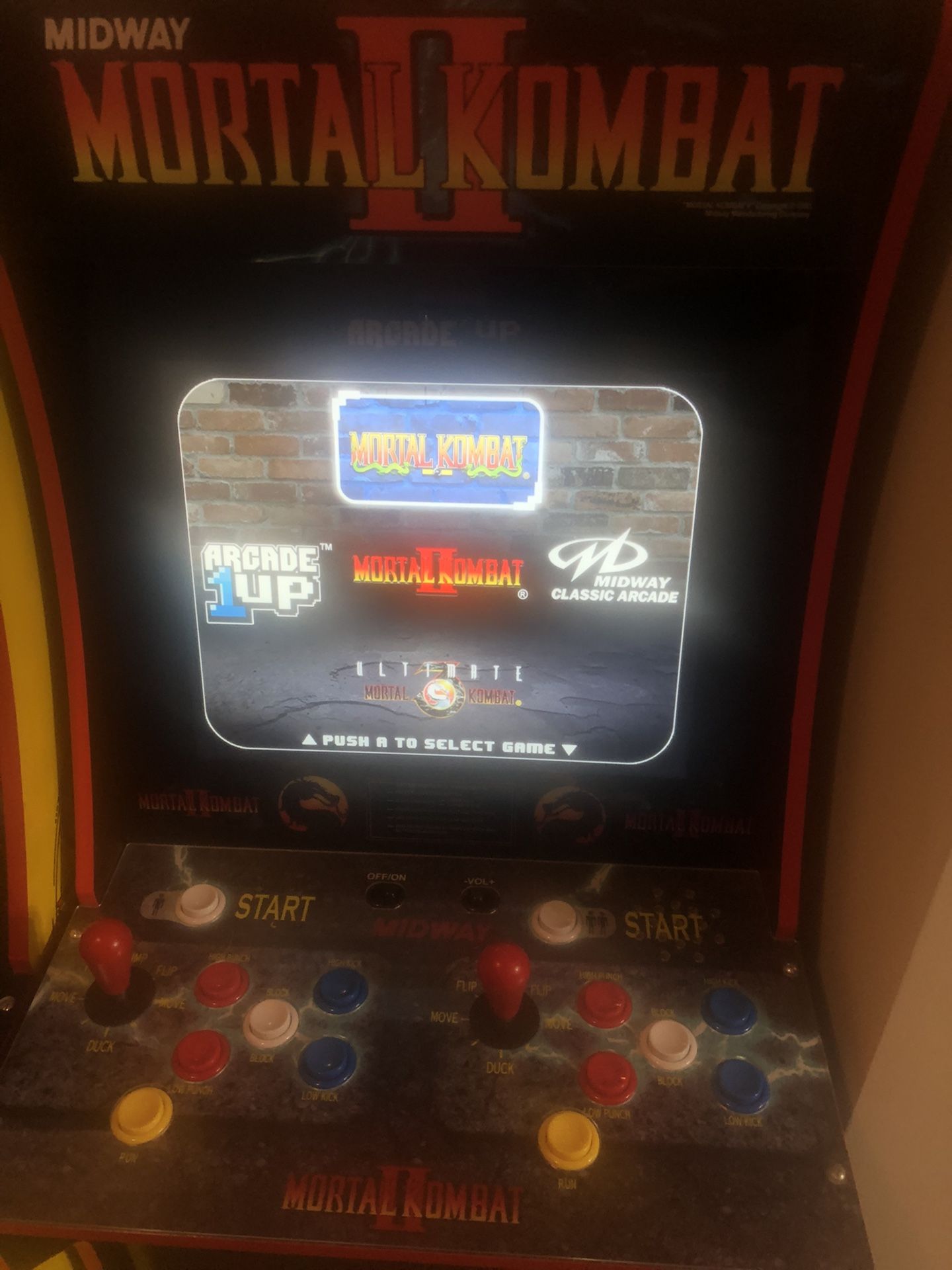 Mortal Kombat Arcade Game