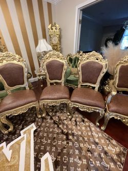 Very  Beautiful Victorian dining chairs Thumbnail