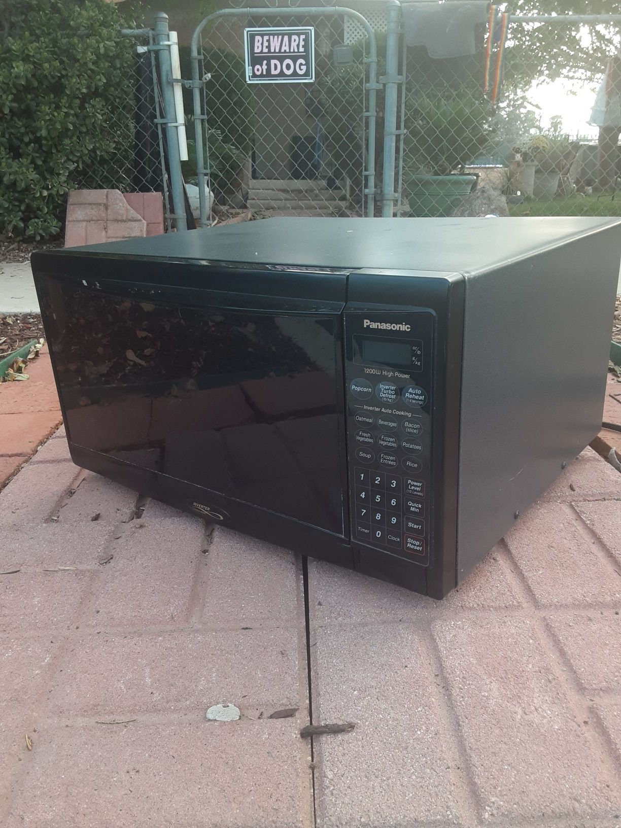 Panasonic inverter microwave oven
