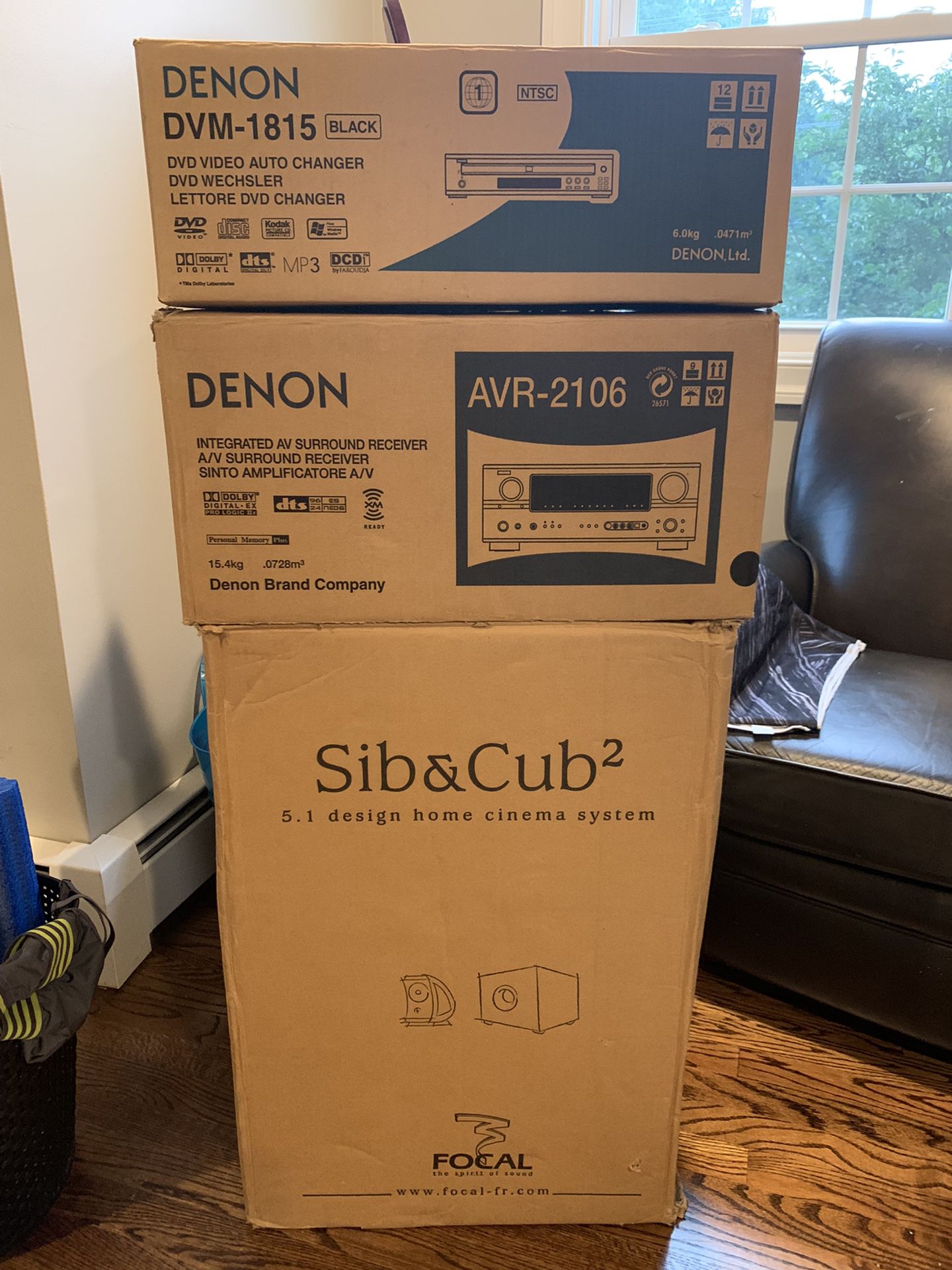 Sib&Cub2 Surround/Denon Receiver And Cd/Dvd Player