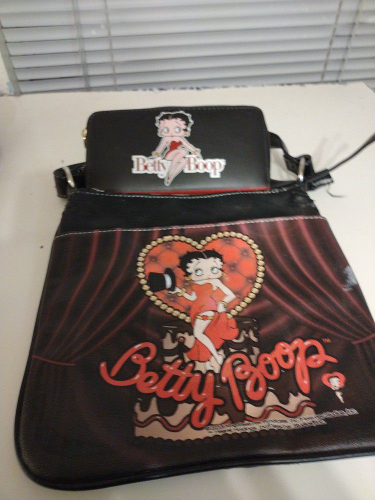 Betty Boop Purse And Wallet