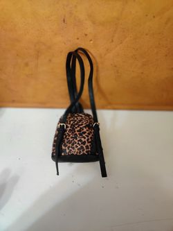 Guess Mini Backpack, Leppard Print.  Thumbnail