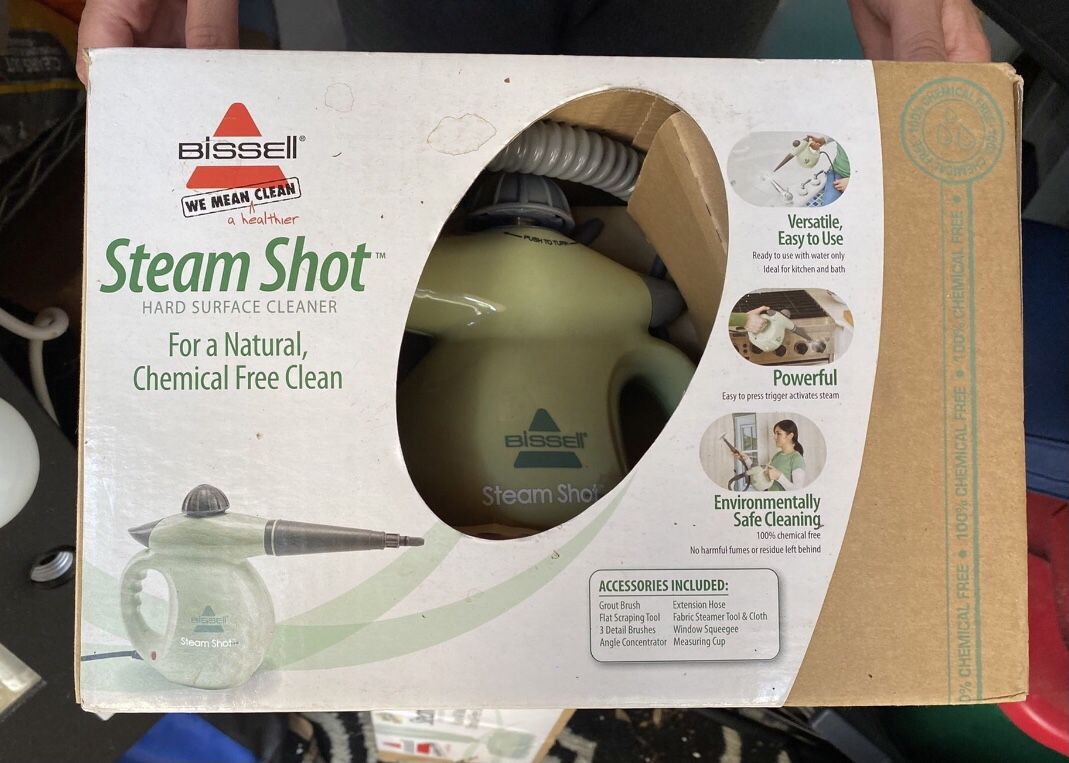 Bissell Steam Shot Surface Steamer - Cleaning - Brand New