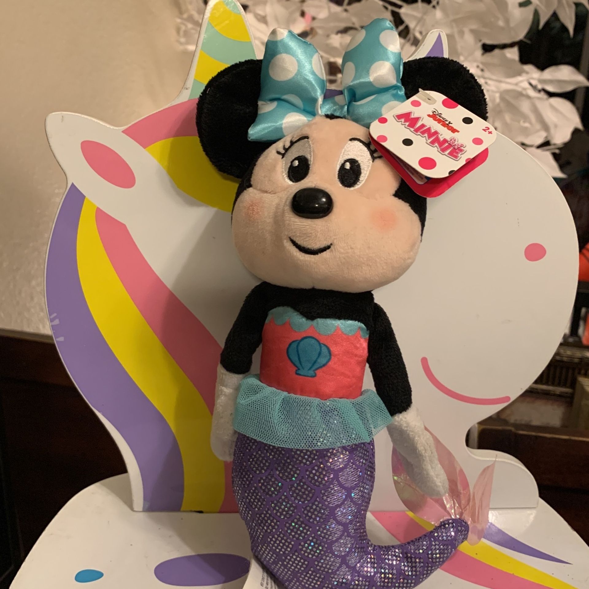 Disney’s junior Minnie mouse Plush 10”