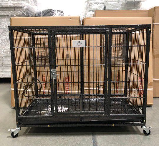 ✨ NEW ✨ Heavy Duty Stackable Dog 🐶🐕 Kennels With Removable Tray 🔥⚡✨🔥⚡✨🔥⚡✨🐕🐶🐺🦮🐕‍🦺🐩