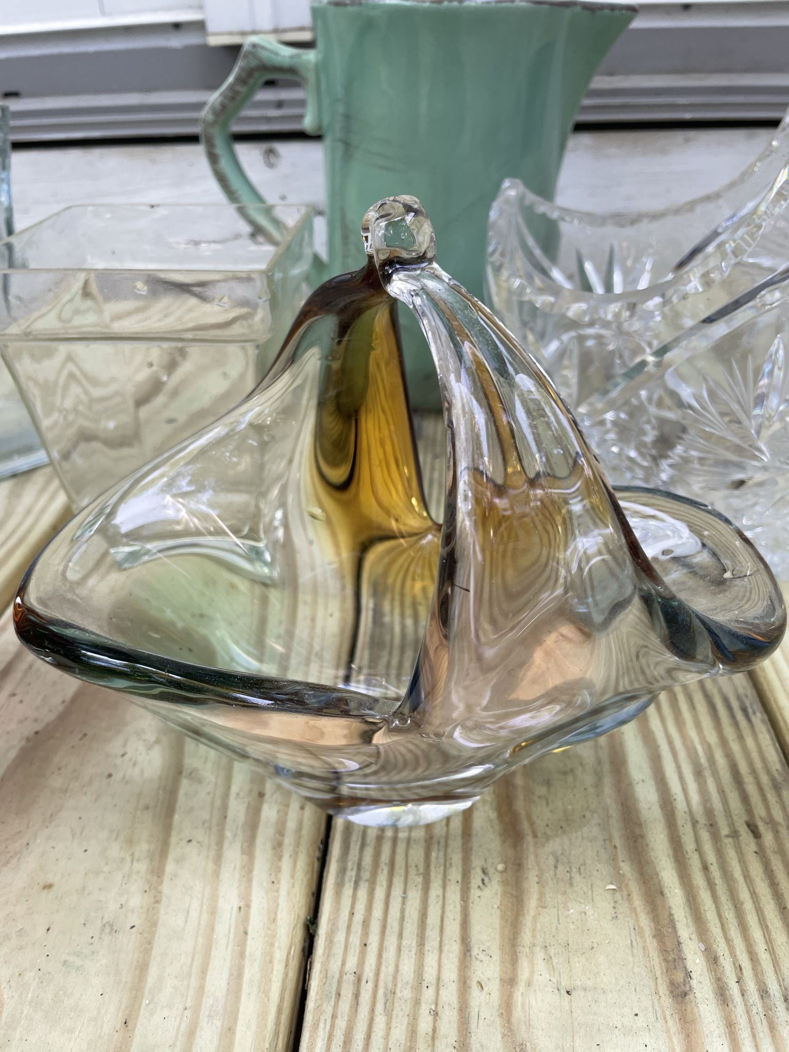 Lot of Quality Glassware, Crystal And Ceramic Ettc