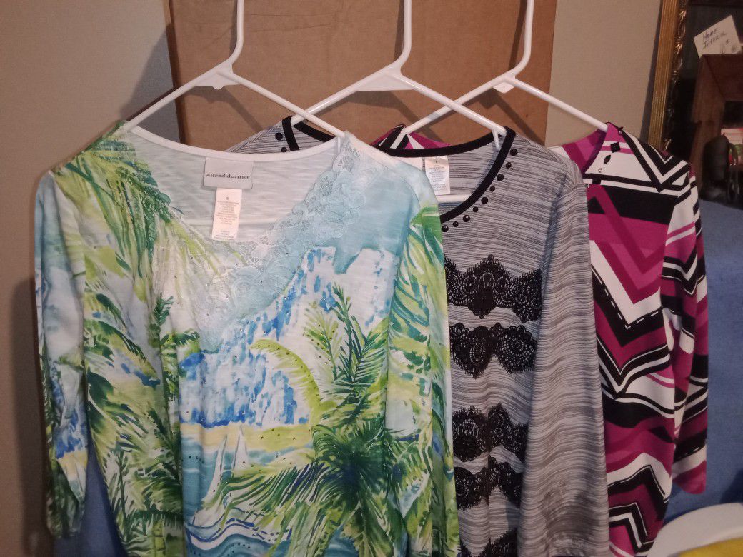 Nice Womens Shirts. All Size Small, Price Is For All