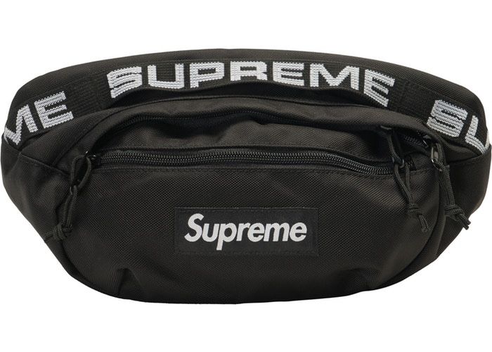 Supreme black waist bag 2 for $300 only 1 for $100