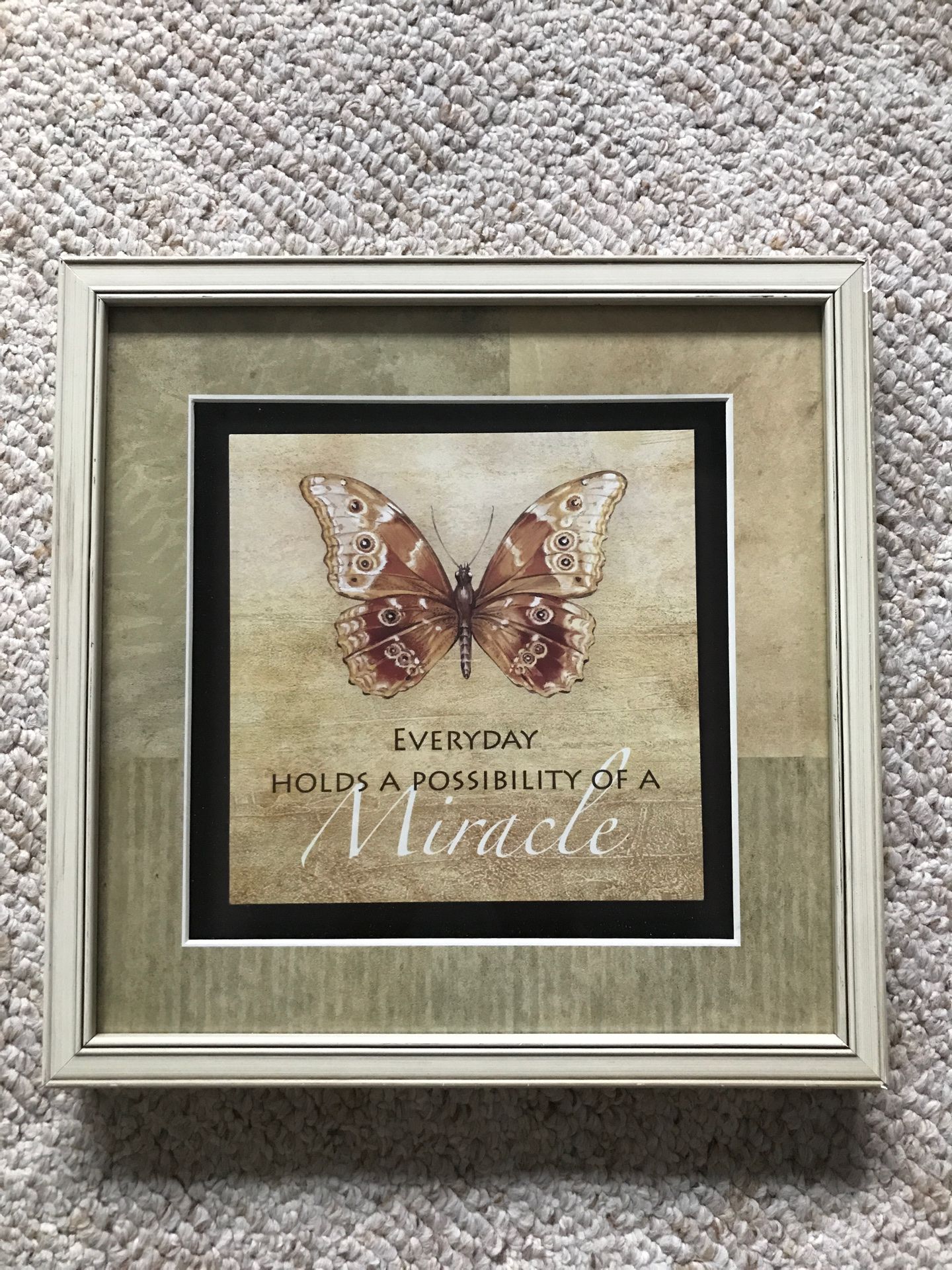 Butterfly Decor Wall Frame