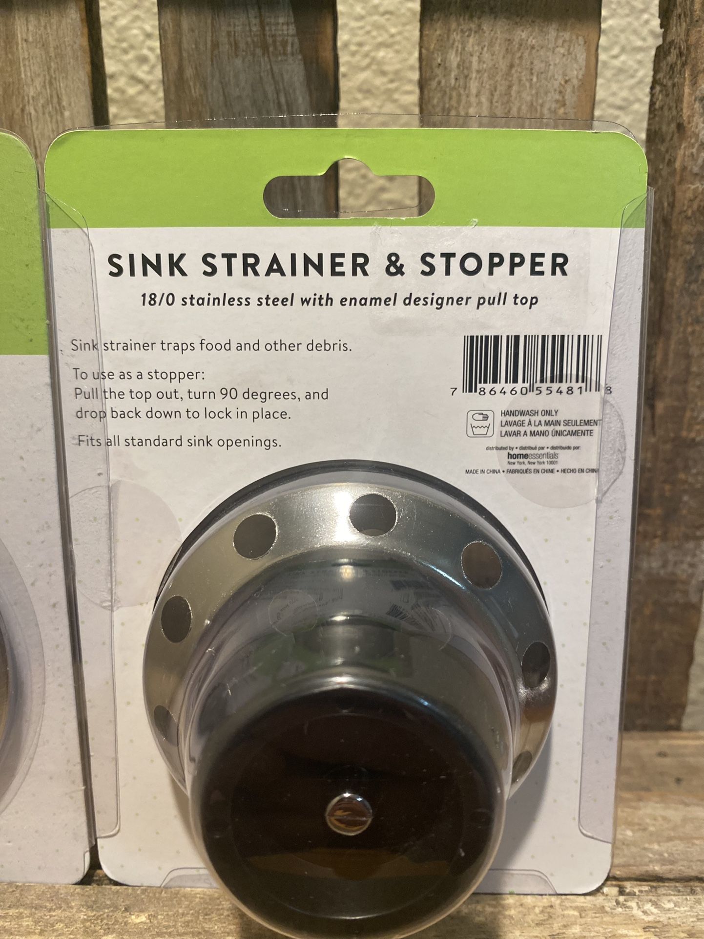 Avocado Sink Strainers & Avocado Sink Stoppers Set Of 2, Sink Strainer & Stopper