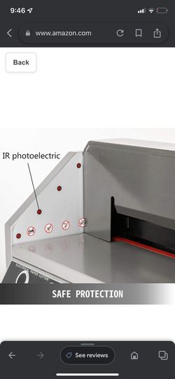 VEVOR Electric Paper Cutter E330D Thumbnail