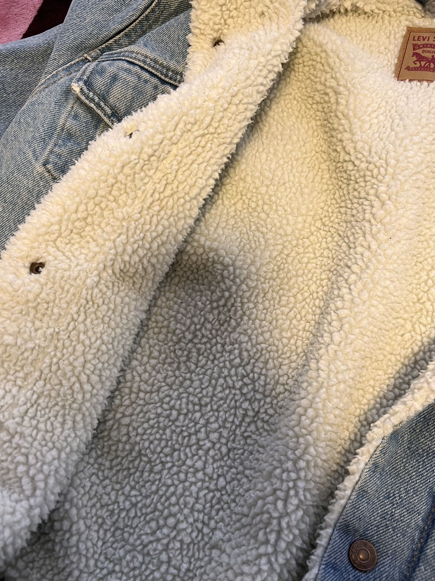 Levi Sherpa Trucker Jacket