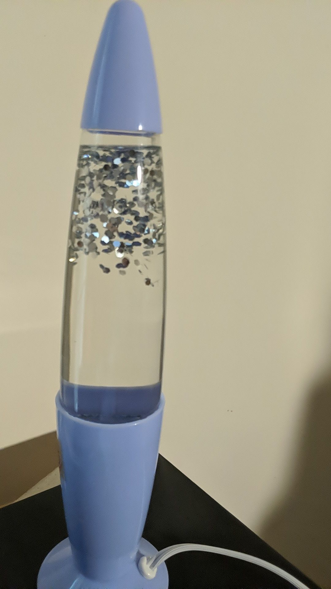 Lavender lava lamp