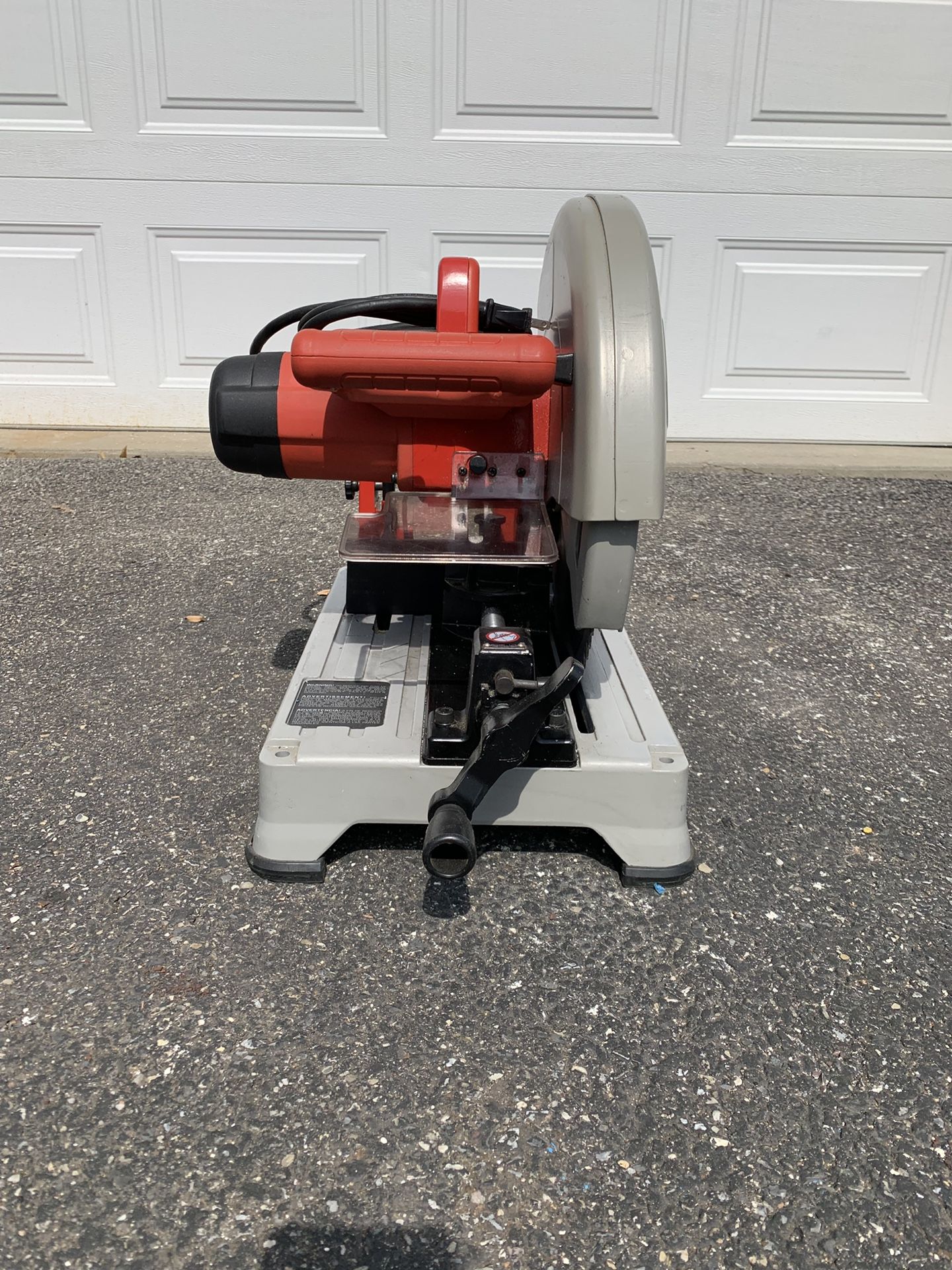 Milwaukee 14" DryCut Machine Chop Saw (Model 619020) for Sale in