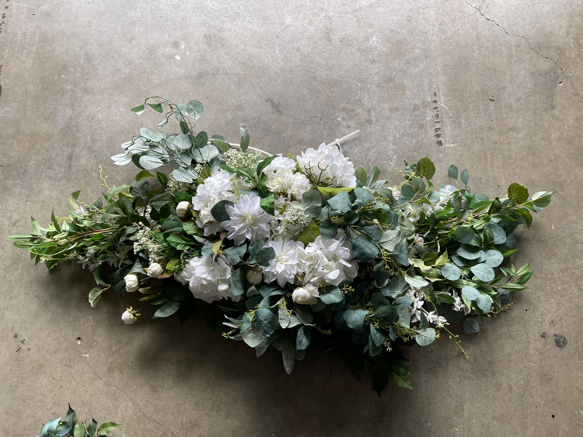 Wedding Flower Arch Arrangement 