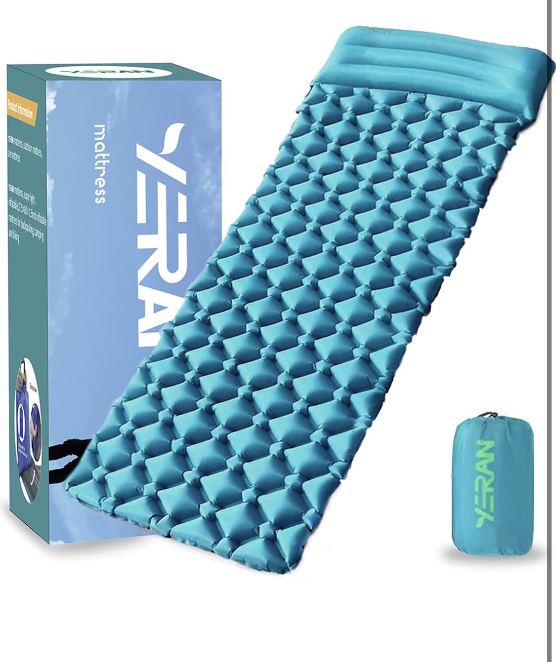 Camping Sleeping Pads With Pillow