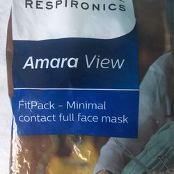 Philips Amara FitPack Minimal Contact Full Face Mask 3 In 1 Thumbnail