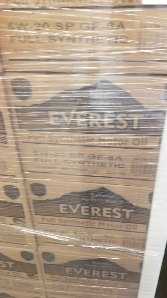 Everest Motor Oil Full Synthetic 12QT 