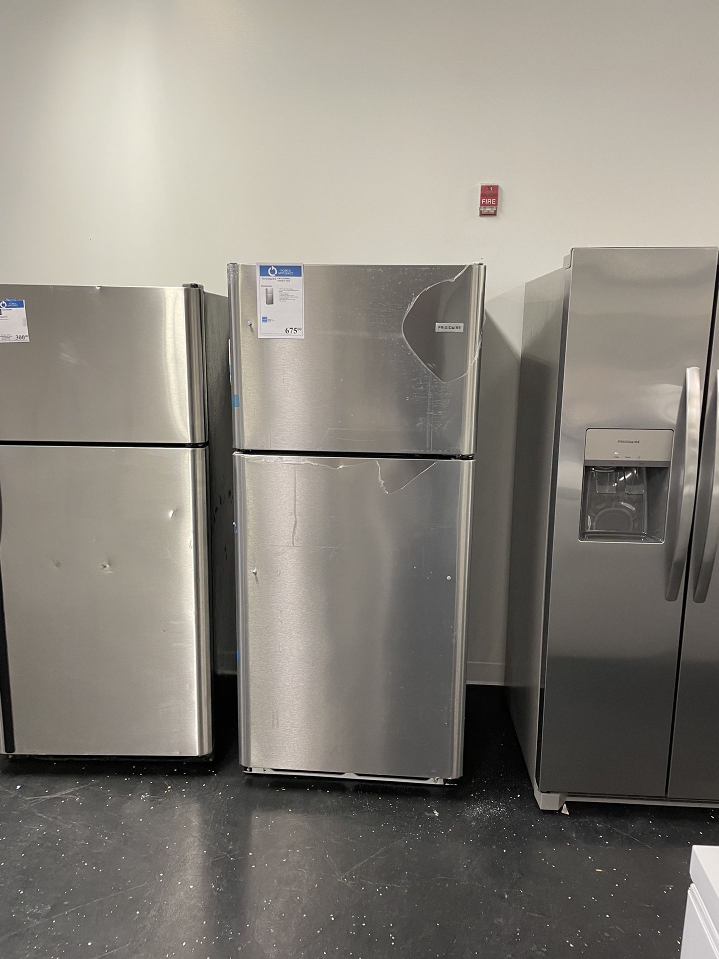 Brand new refrigerators