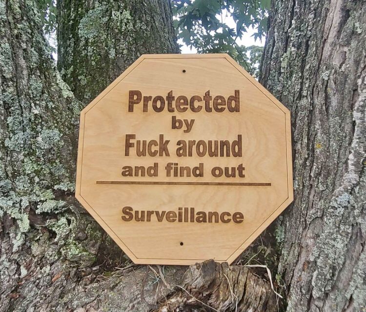 Protected By Sign 