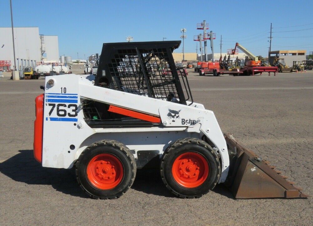 1998 Bobcat 763 Skid Steer Wheel Loader Tractor