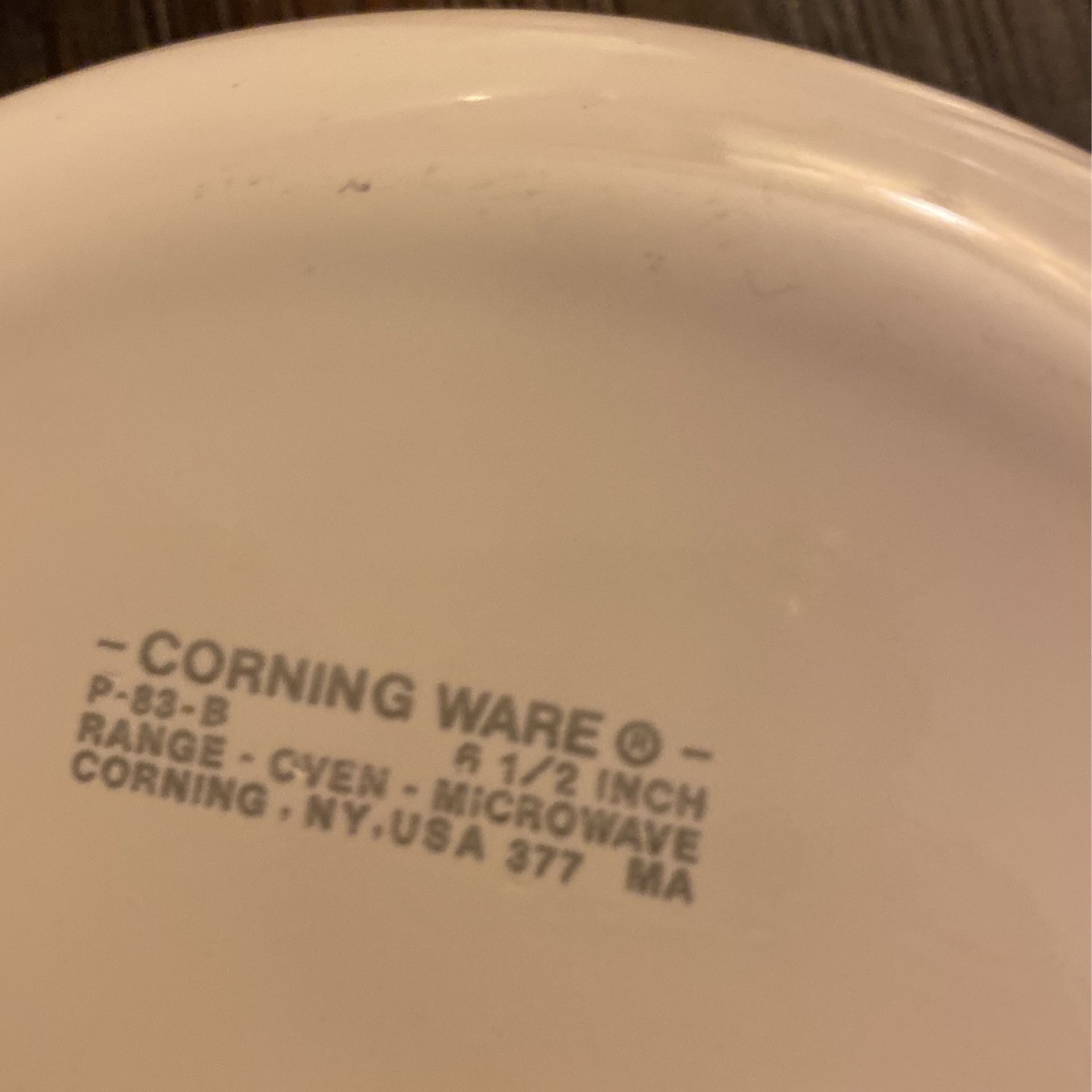 Corningware Set 7 Pieces