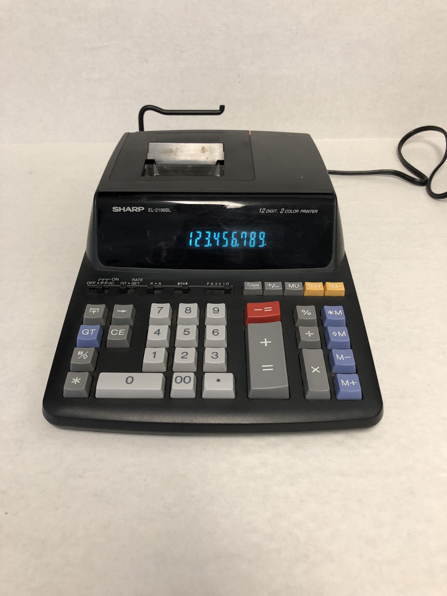 Sharp EL2196BL Basic Printing Calculator for Sale in Tampa, FL OfferUp