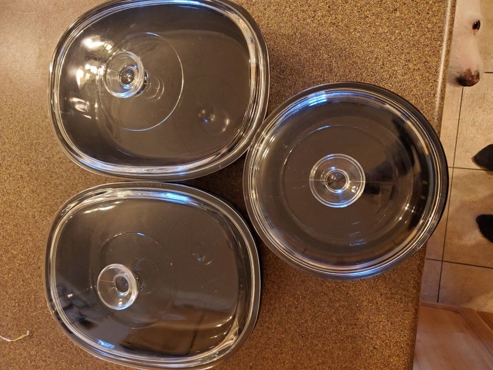 Pyrex baking dishes