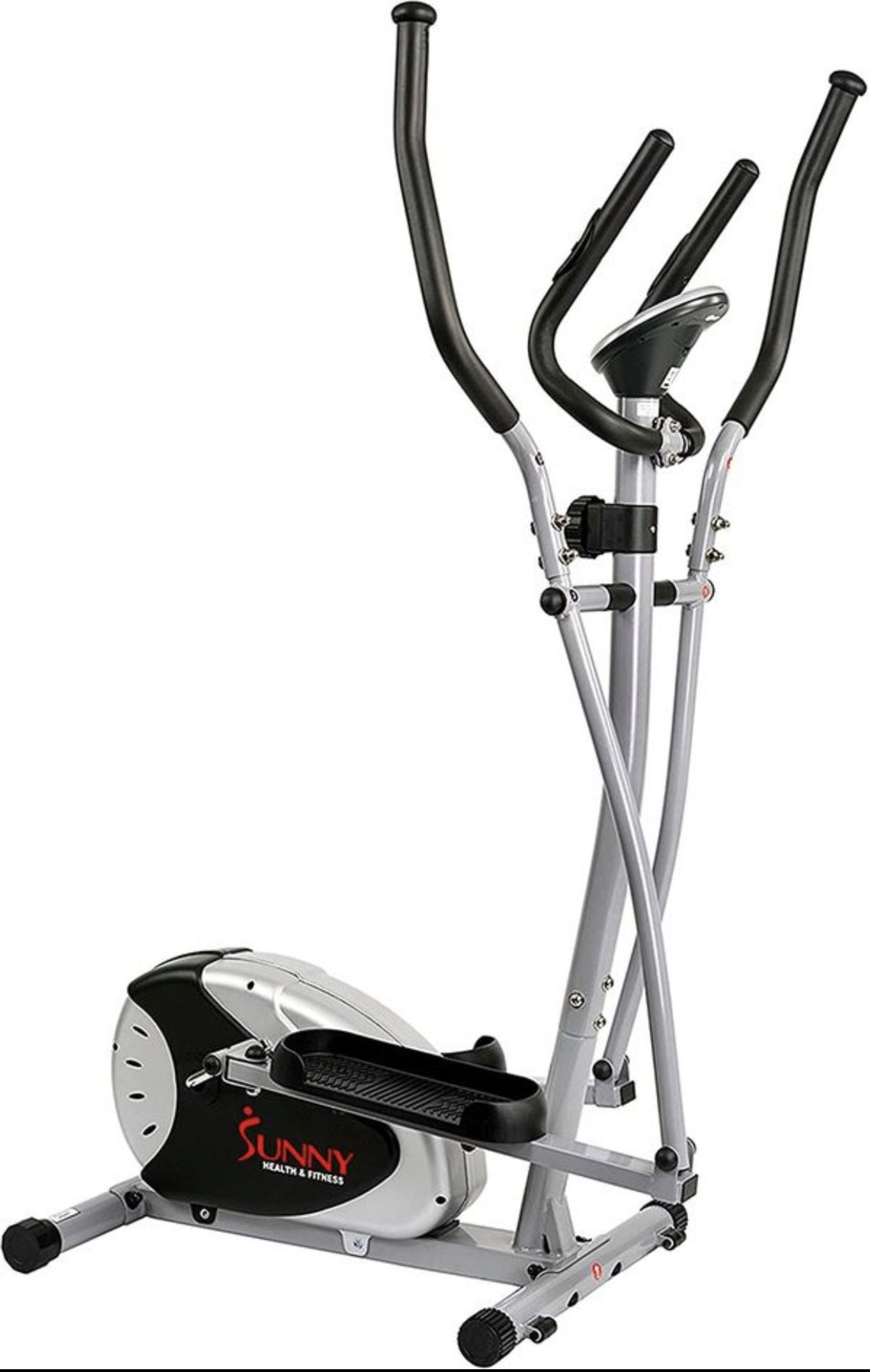 Elliptical Machine Cross Trainer with 8 Level Resistance and Digital Monitor For Home Indoor Workout