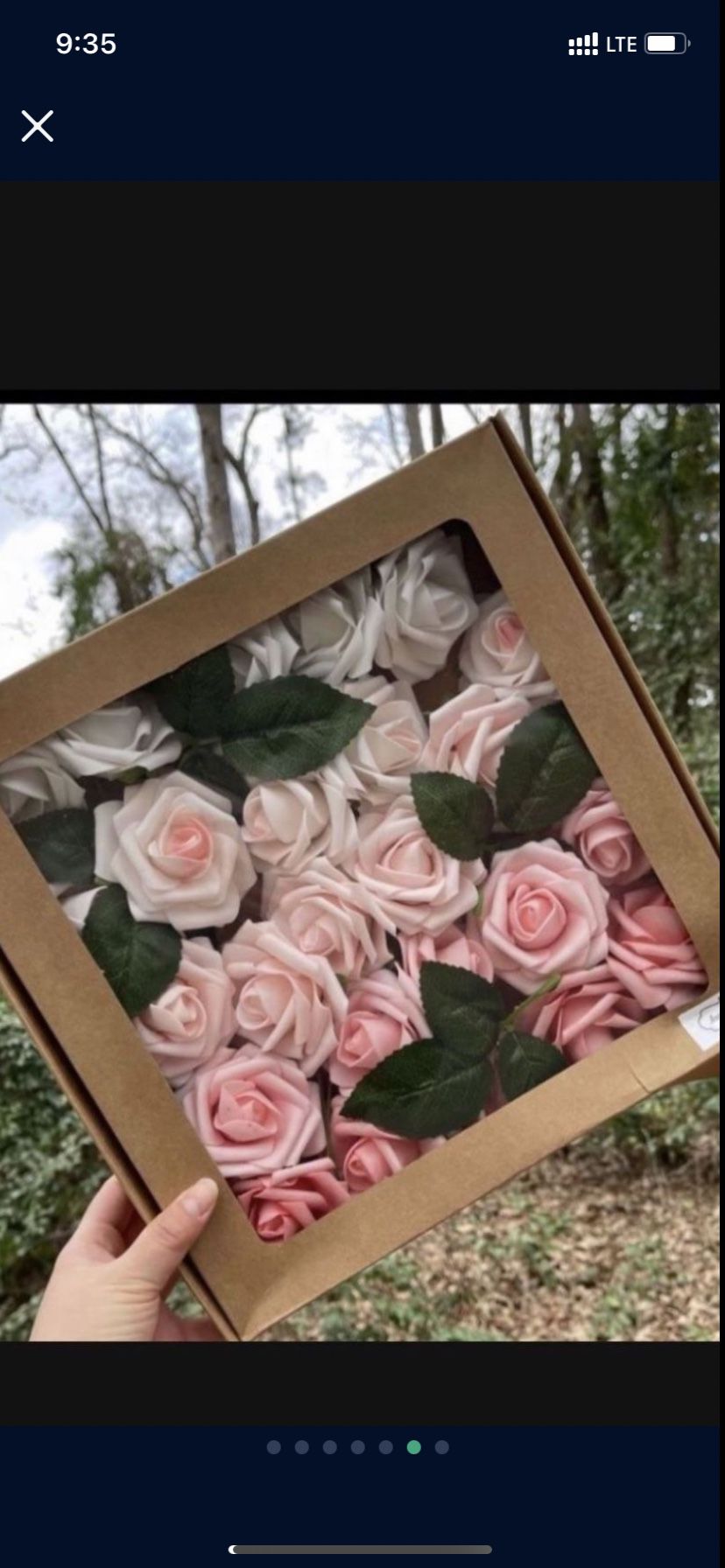 25stems Faux Roses (1 Box) 