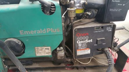 Onan 4000 Genset Emerald Plus Generator For Sale In Bakersfield Ca Offerup