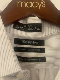 Saks Fifth Avenue Men's Dress Shirt Thumbnail