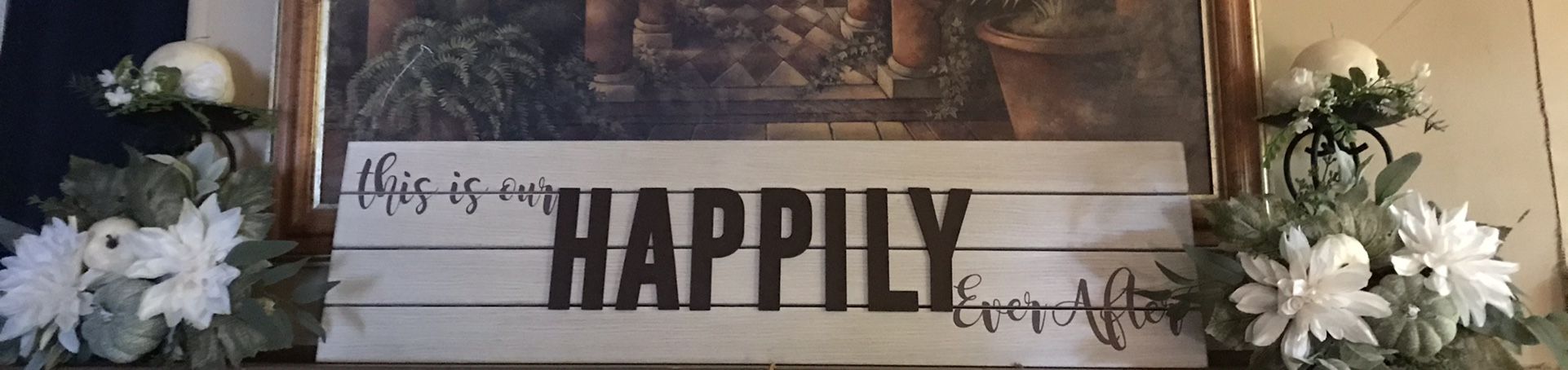 Wooden Wedding Sign