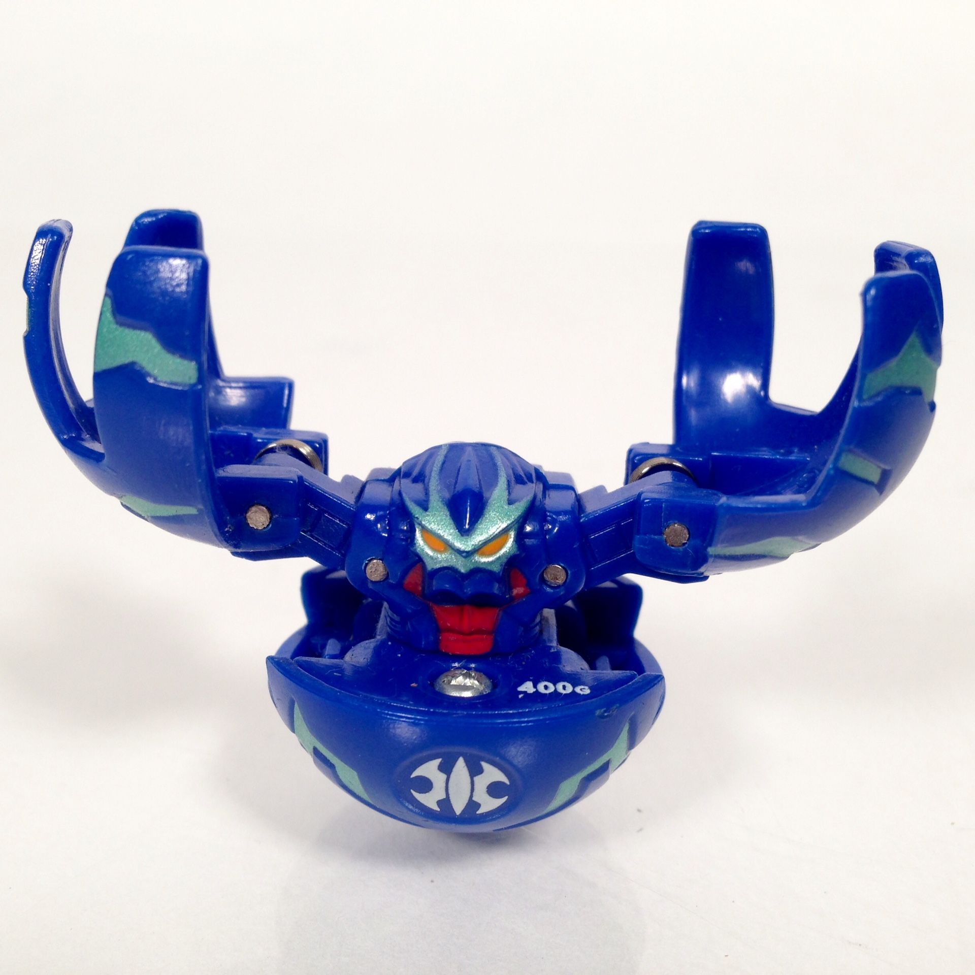 Bakugan B1 Classic Aquos Blue Fear Ripper 400g Rare Exposed Magnet ...