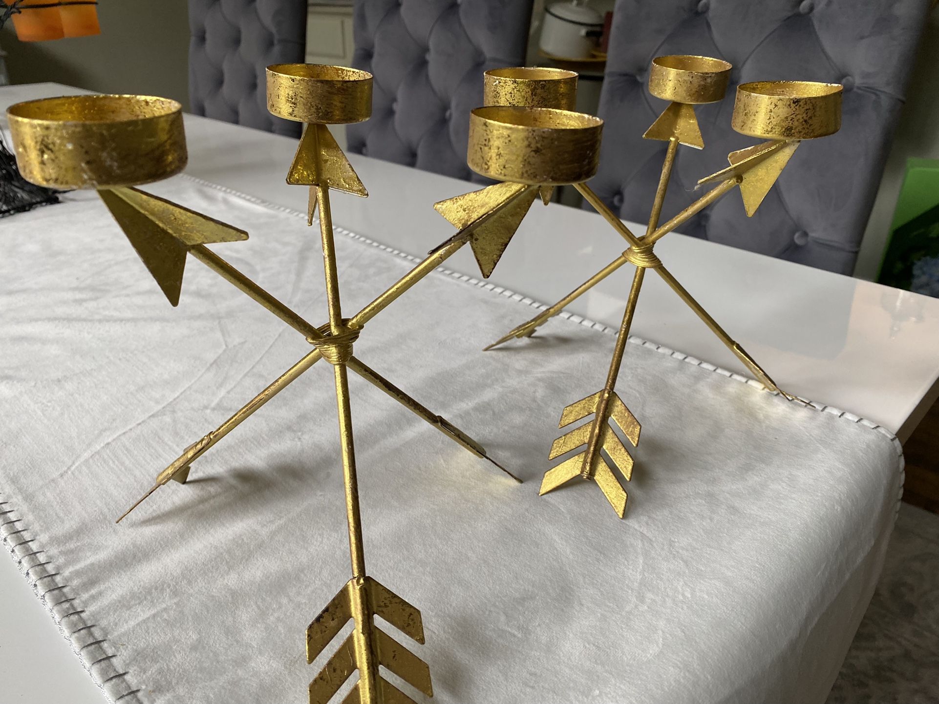 Two Tea Light Holders