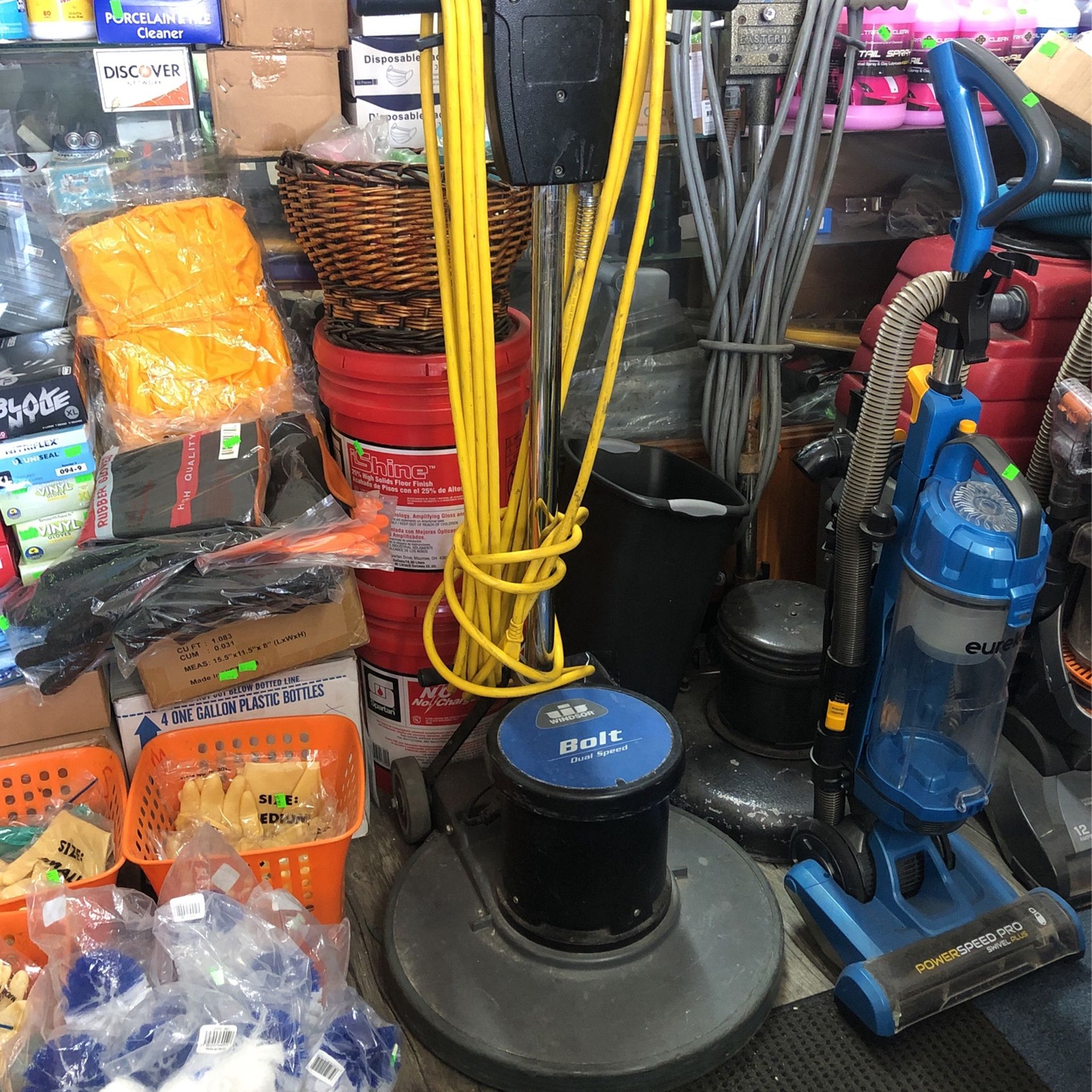 Floor Scrubber And Polisher