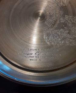 Beautiful 1992  2lbs Of Pewter Tin In  amazing  Condition  Thumbnail