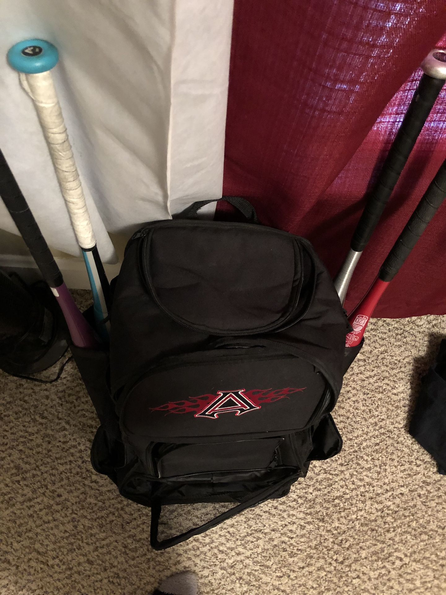 Anderson bat bag backpack