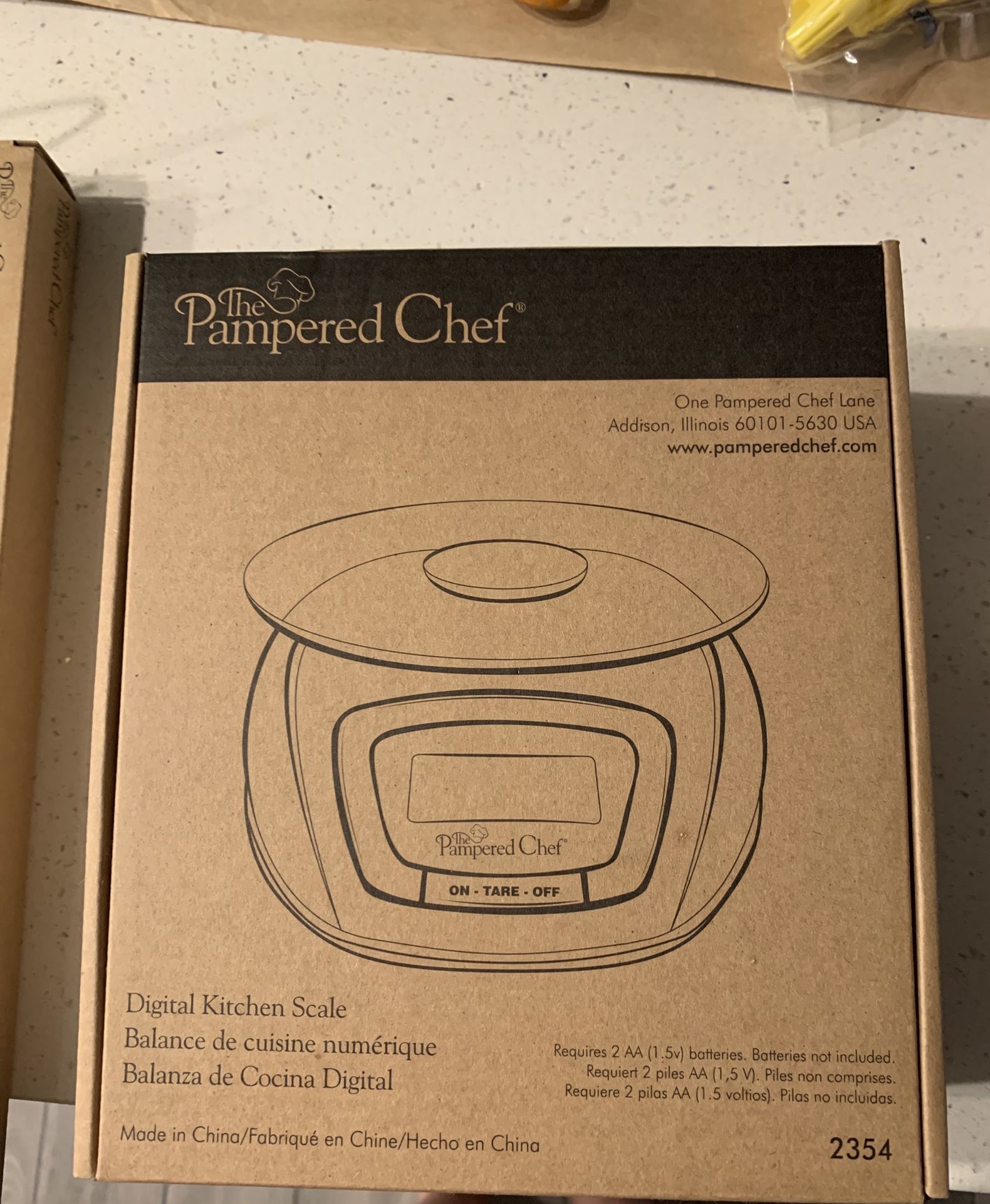 Pampered Chef Digital Kitchen Scale